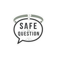 Safe to Question Kiss-Cut Sticker — Speech Bubble Design for Laptops, Notebooks & Activism