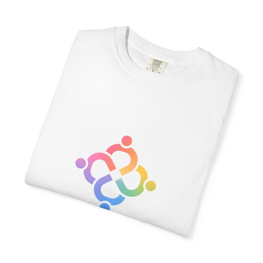 Community Hearts T-Shirt — "everyone matters, everyone belongs" Pride Unity Tee