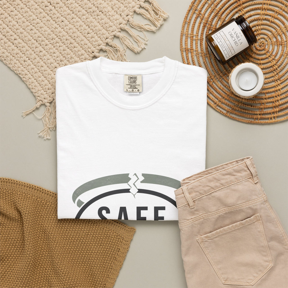 Safe to Question T-Shirt — Speech Bubble Graphic Tee