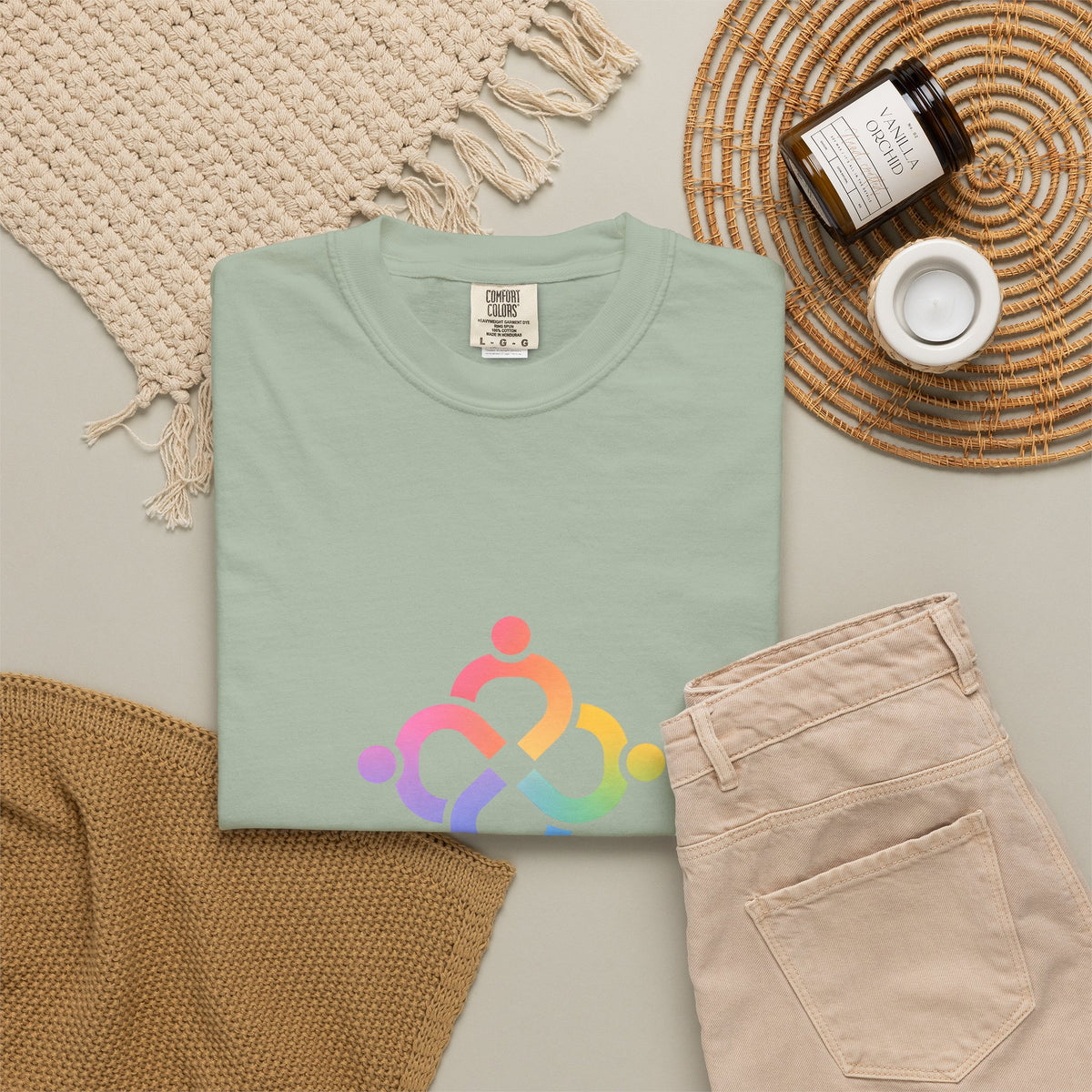 Community Hearts T-Shirt — "everyone matters, everyone belongs" Pride Unity Tee