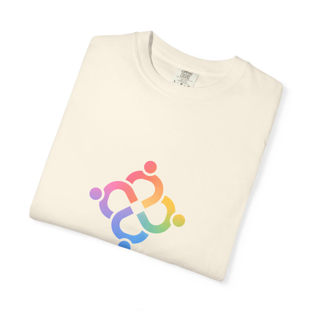 Community Hearts T-Shirt — "everyone matters, everyone belongs" Pride Unity Tee